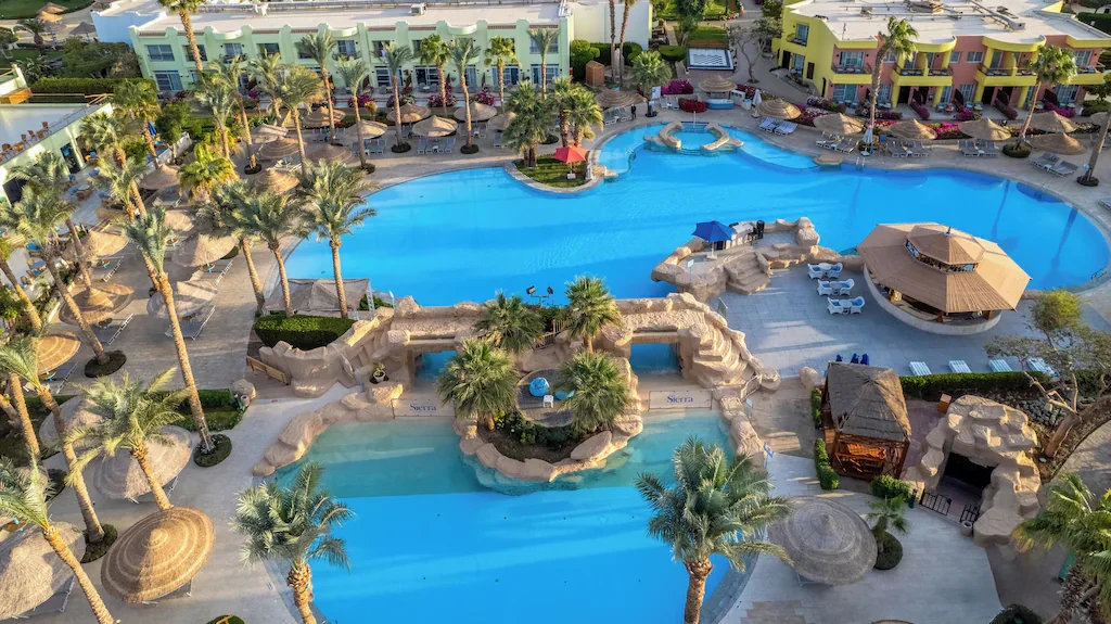 Luxury accommodations at Sierra Sharm El Sheikh Resort